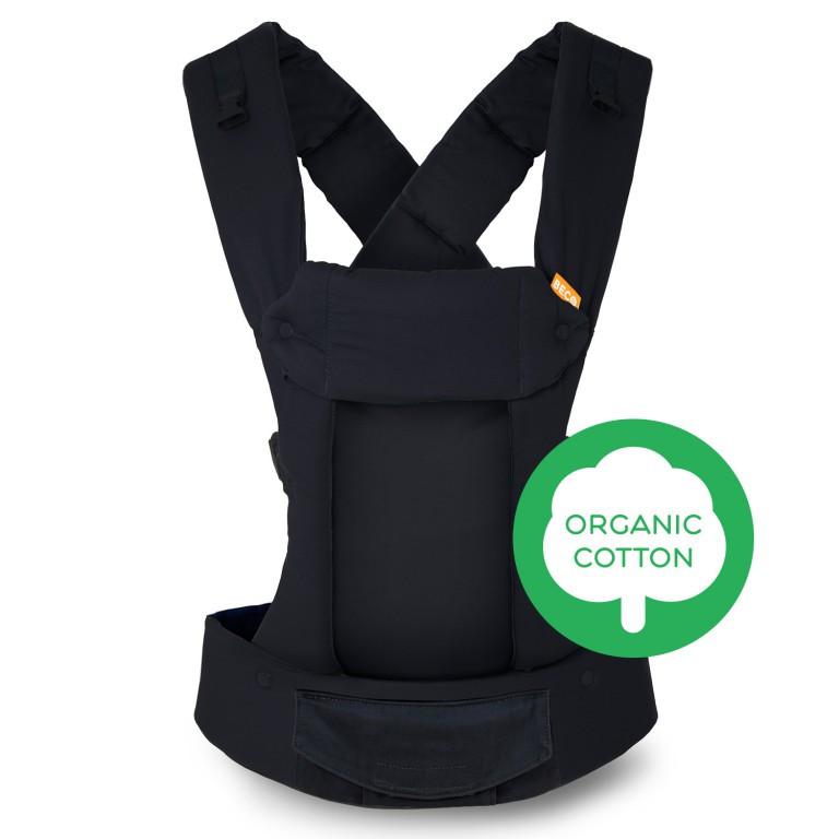 Soft Structured Beco Gemini Baby Carrier Organic Metro Black