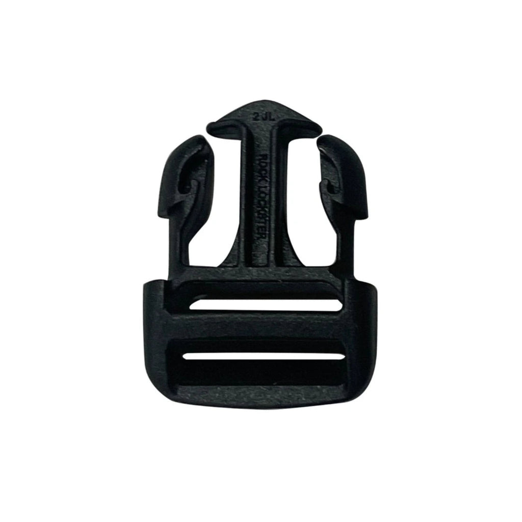 TheShoulder Side Buckle - Male - piece features a precisely molded receptacle that securely locks the prongs of the male piece in place, offering a firm and dependable connection.