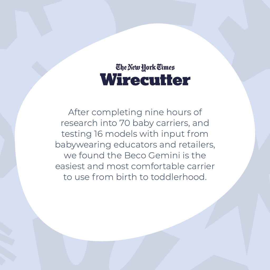 Review of Beco Gemini from Wirecutter magazine