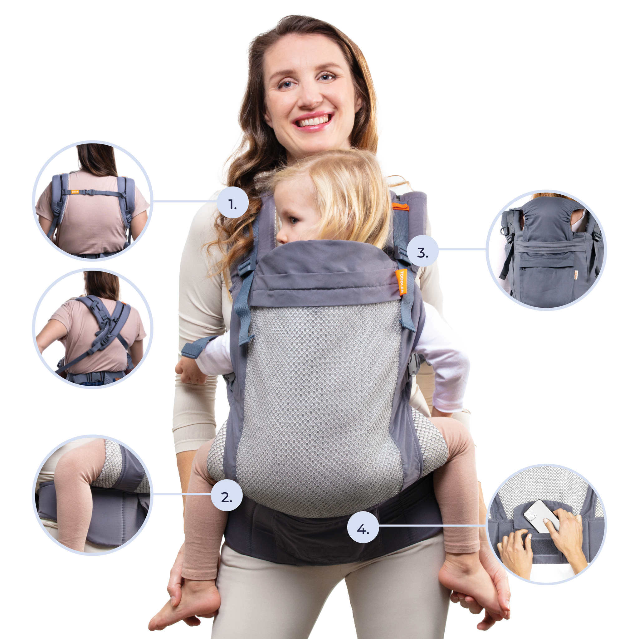 Beco Toddler Toddler Front Carrier Beco Toddler Carrier Metro