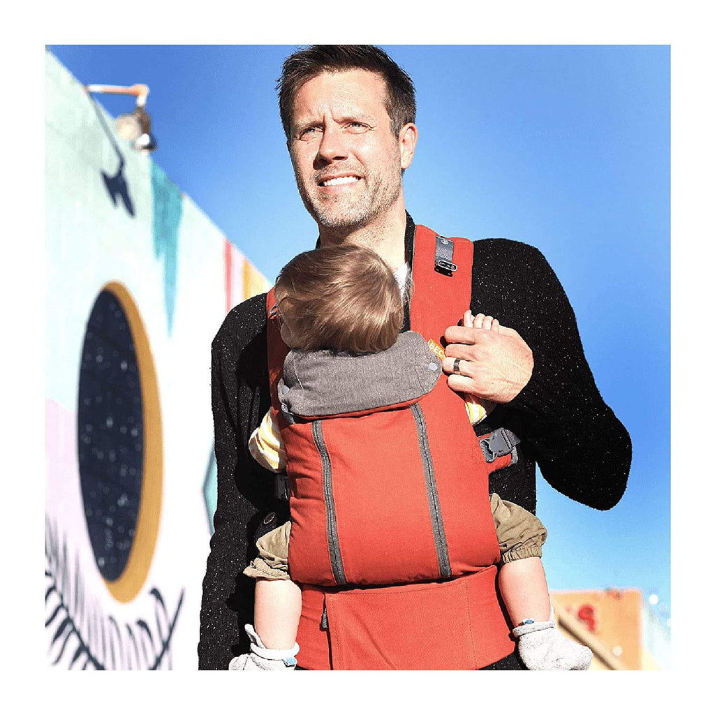 Beco Baby Carrier 8 Rust - best baby carrier for dads and petite moms.
