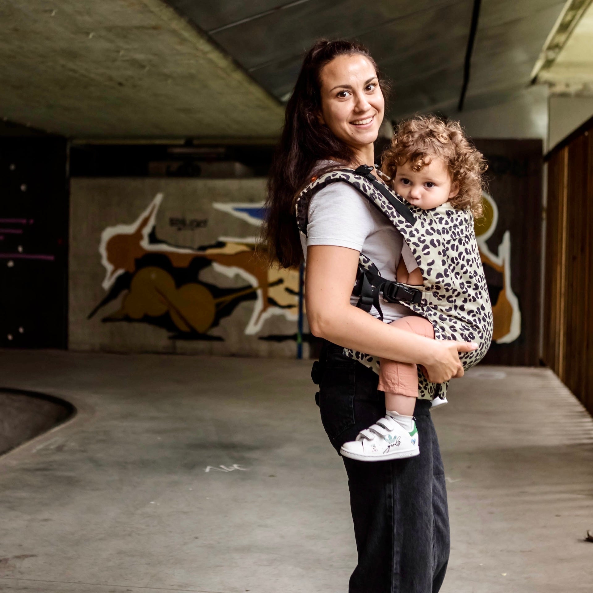 Beco Toddler Carrier Jade Leopard – Beco Baby